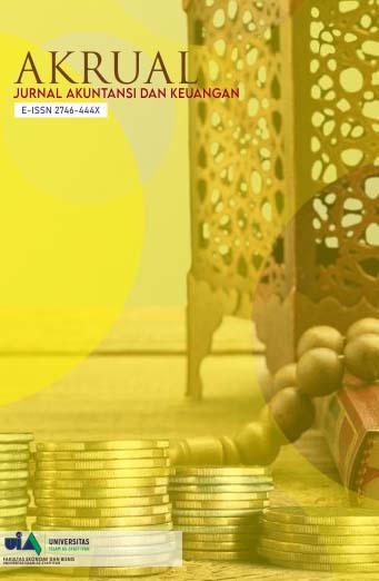 					View Vol. 7 No. 1 (2025): AKRUAL: Jurnal Akuntansi dan Keuangan
				